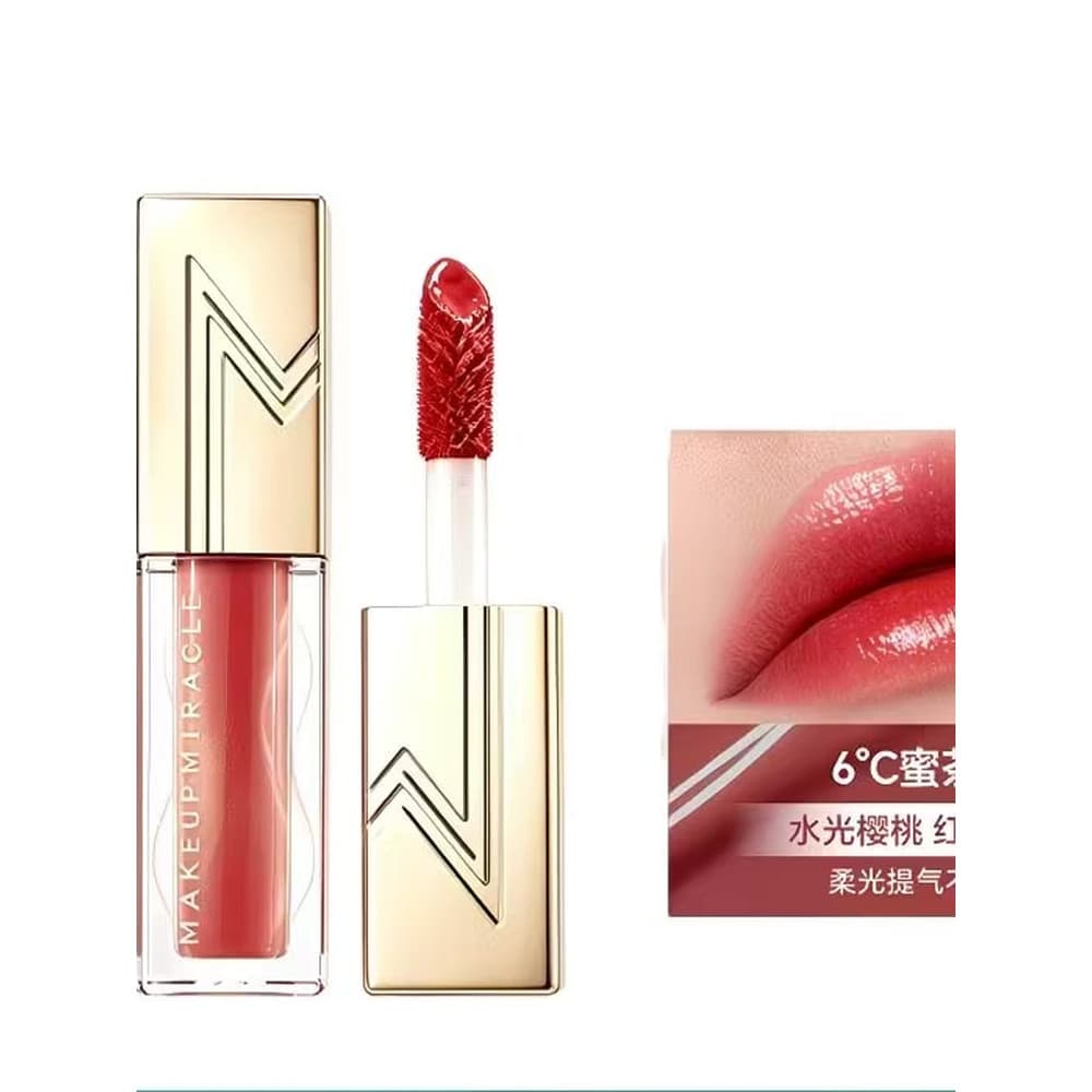 Watsons Novo Produto Mistério Rico Água Brilho Gelo Transparente Essência Lip Gloss 3.2ml Linhas de Luz Hidratante Hidra