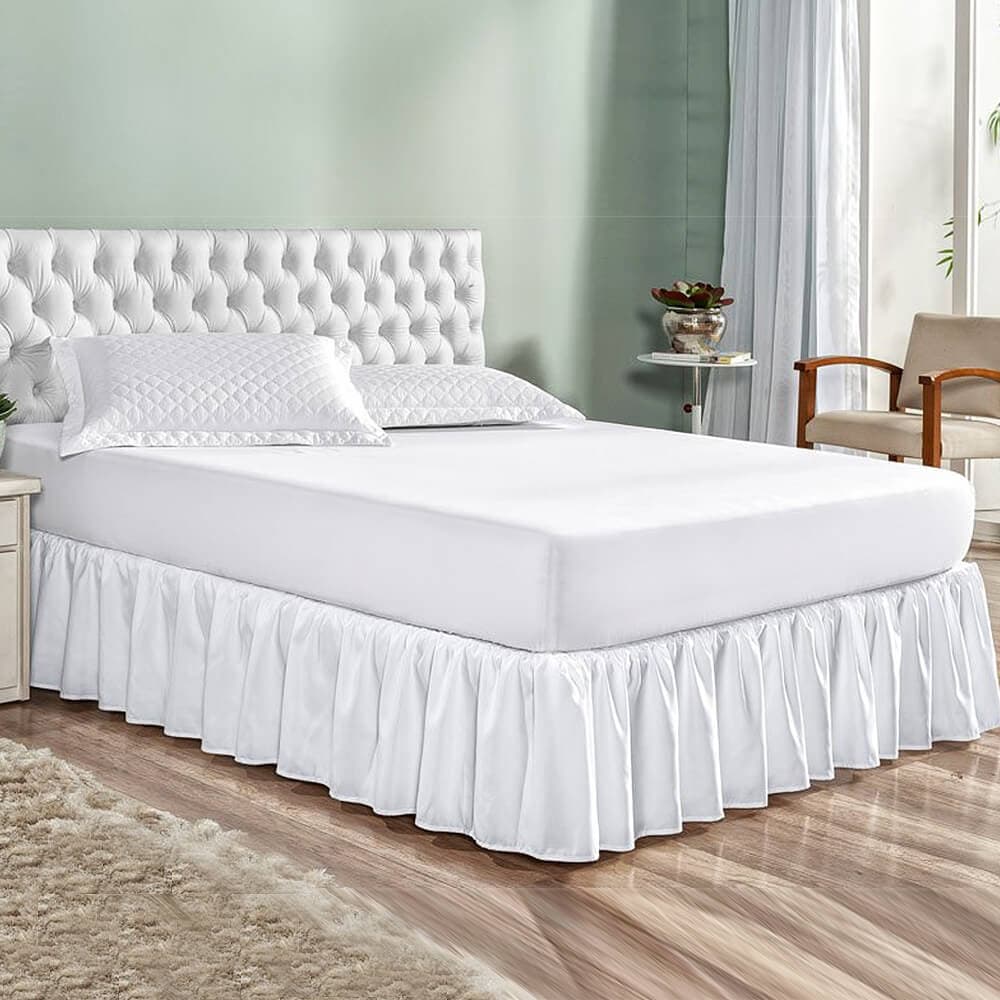 Saia para Cama Box King Probox Frizê - Lavive