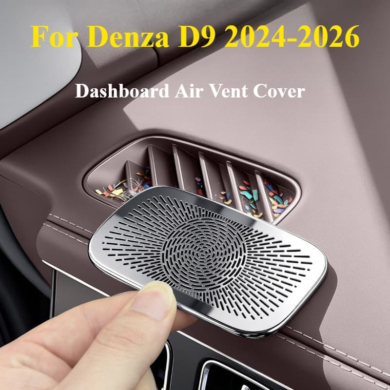 Para Denza D9 2024-2026 Painel De Ventilação De Ar Capa Snap-On Grade Manter As Aberturas AC Limpas E Claras