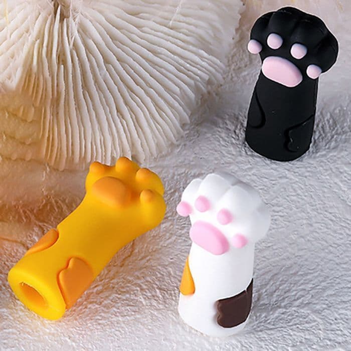 Capa protetora para a ponta do alicate, protetor de ponta de alicate, protetor de unhas de silicone em formato de pata d