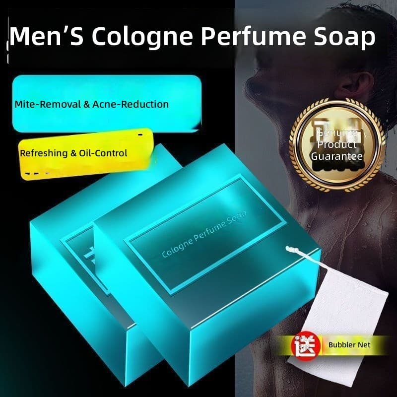 Sabonete Colônia Masculino Remoção de Ácaros Sabonete Esterilização Estudantes Podem Usar Sabonete Produto Genuíno Remoç