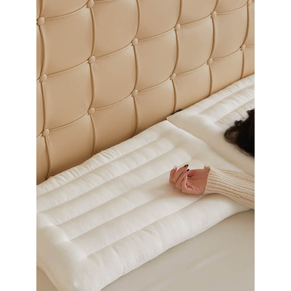 Ultra-fino ultra-baixo Tencel travesseiro macio núcleo ultra-macio um par 48x74cm único adulto feminino não colapso