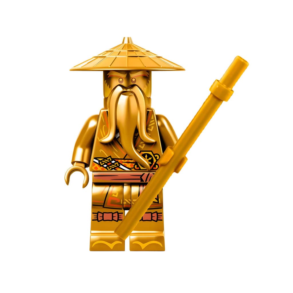 10o aniversário edição mestre Wu Phantom minifigura blocos de construção montagem brinquedos compatíveis com Sinder Ninj
