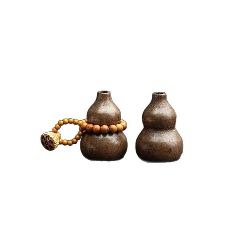 Difusor de carro doméstico, aromaterapia de madeira, Perfume, óleo essencial, cabaça, ornamentos, utensílios de madeira