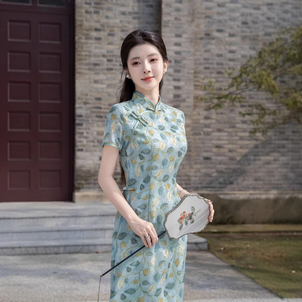 2026 verão novo estilo melhorado estilo chinês Slim fit diário novo Cheongsam chinês
