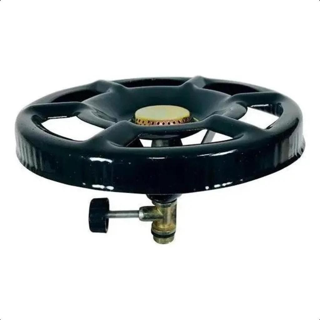 Fogareiro Metal A Gás Camper Camping Pesca Fogão