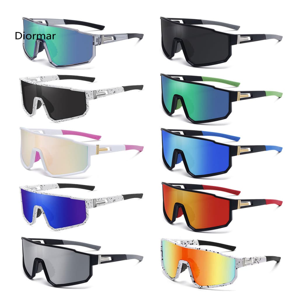 Uv Protection Eyewear Cycling Sunglasses Polarized Sports for Men Women Ultralight Anti-glare Softball Glasses Durable C