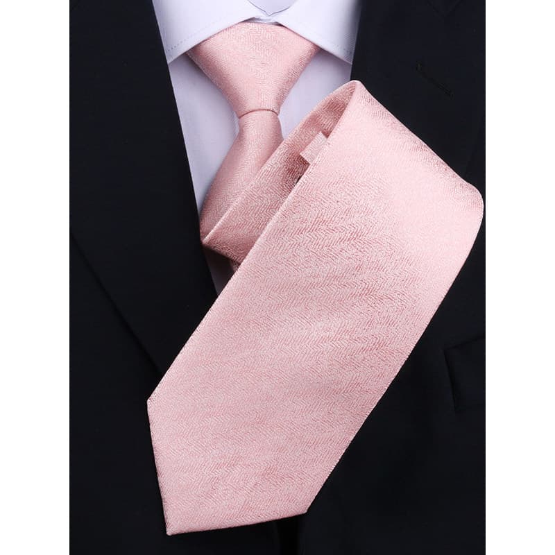 Gravata estampada masculina, roupa Formal de negócios feita à mão, rosa, acessórios de terno profissional da moda2026082