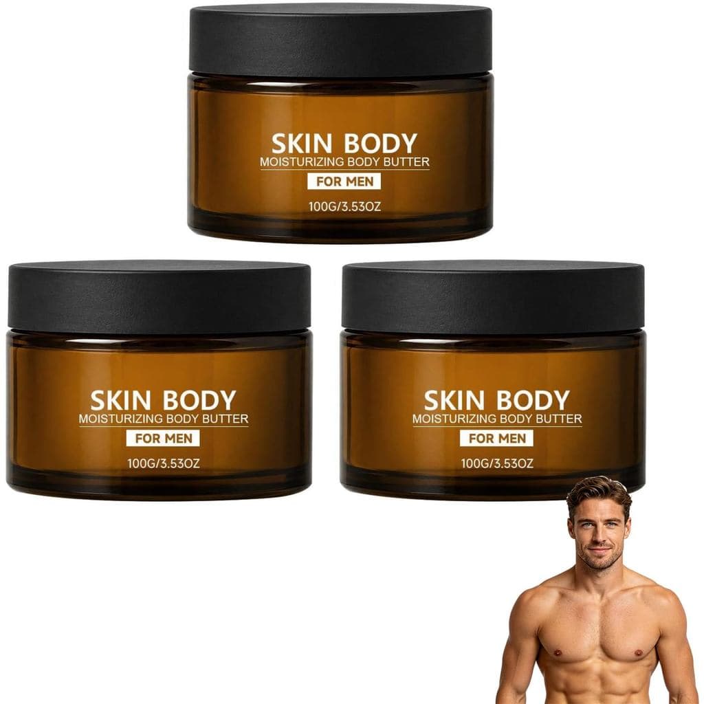 PenroseBodyButter, Manteiga Corporal para Homens, Hidratante e Bálsamo Perfumado com Colônia, Bálsamos para Hidratação d