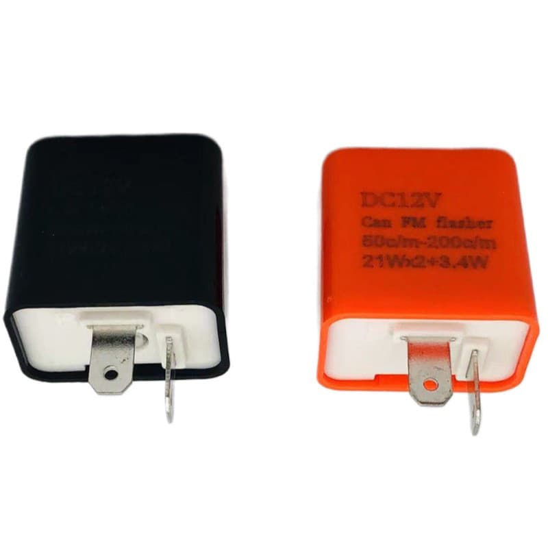 Motocicleta LED ajustável sinal de volta pisca relé controle luz do carro controlador regulador