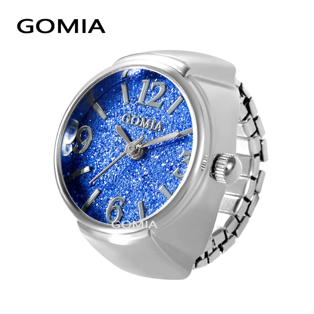 GOMIA novo produto anel relógio feminino novo estilo Retro moda Boutique relógio estudante anel relógio simples Digital