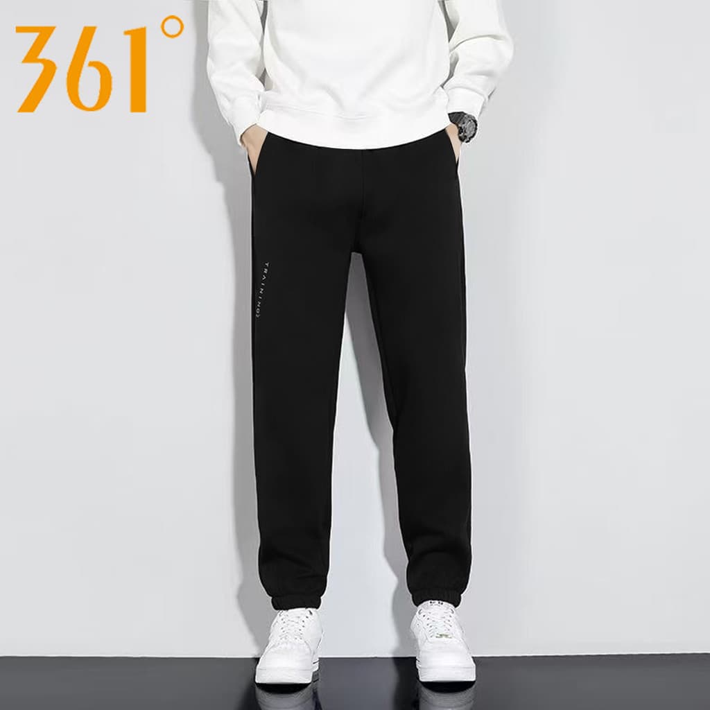 361 calças esportivas masculinas 2025 outono novo estilo de malha quente Leggings calças soltas calças casuais calças co