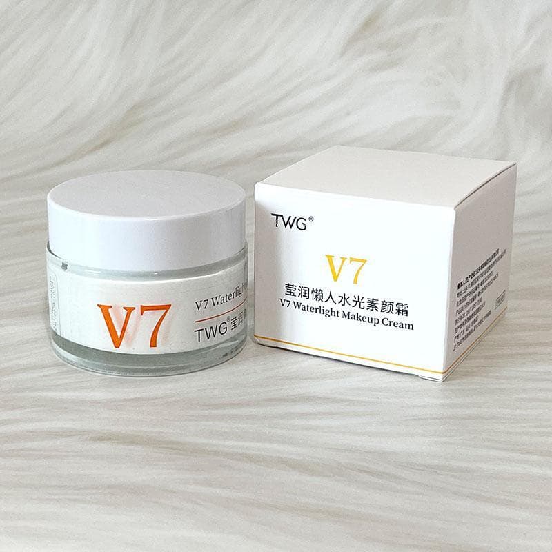 TWG genuíno V7 pessoas preguiçosas hidratante creme facial 50g hidratante hidratante iluminando tom de pele Base creme s