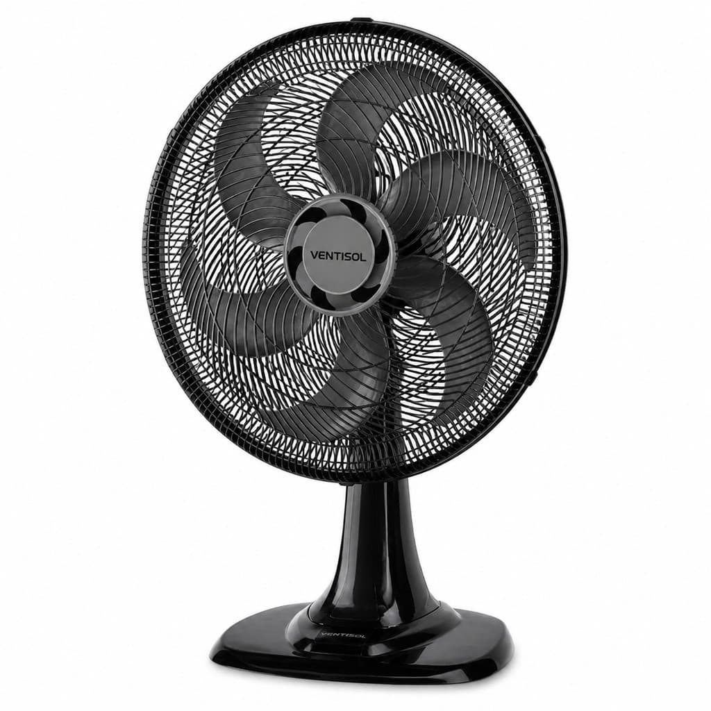 Ventilador de Mesa Ventisol Turbo 6 Pás 40cm 220V Premium