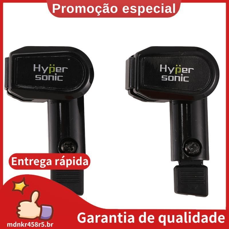 Suporte Universal Preto Para Limpador De-Brisa De Carro , 2 Peças , Uso Em Veículos , Acessórios LHR . mdnkr458r5br