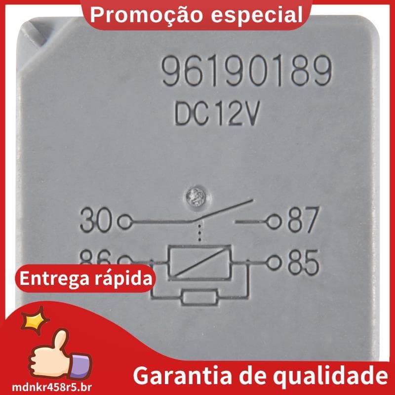 Relé Automotivo Para Optra/Aveo 96190189 De Carro . mdnkr458r5br