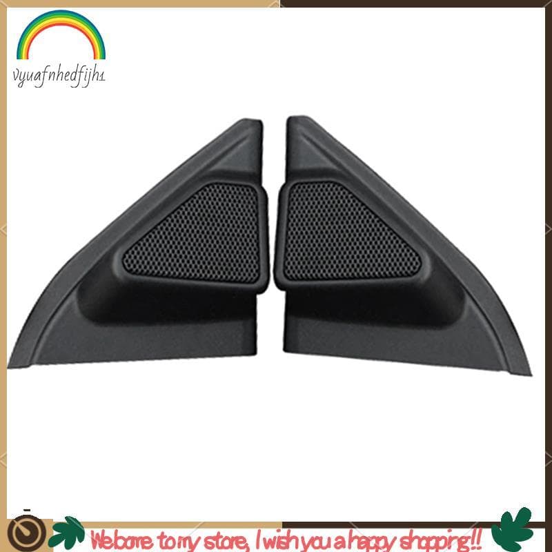Painel Da Porta Do Carro Áudio Chifre Capa Tweeter Triangular Alto-Falante Guarnição Para 2014-2018