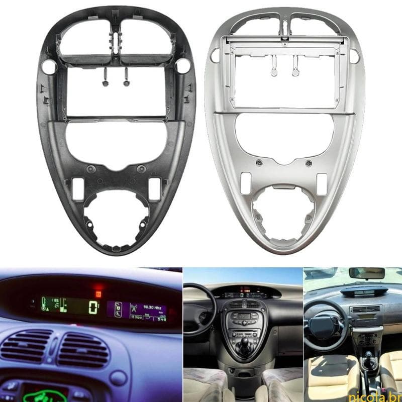 Nic Direct Fit 9 Polegadas Painel Automotivo Quadro De Guarnição De Rádio De Carro Para Veículo