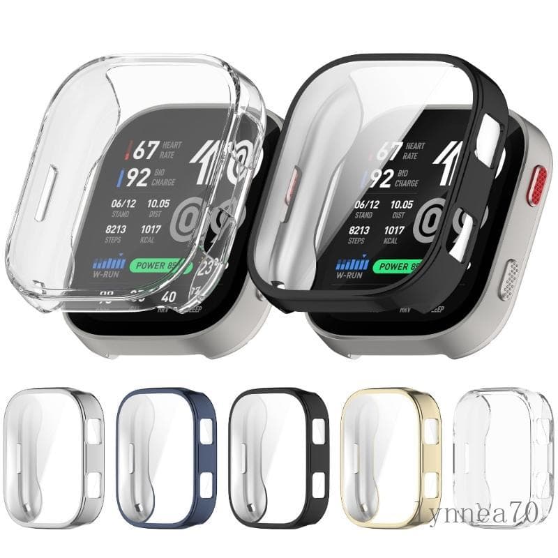 Capa Para Smartwatch Lynn Com Frente Transparente Mesa E Viagens