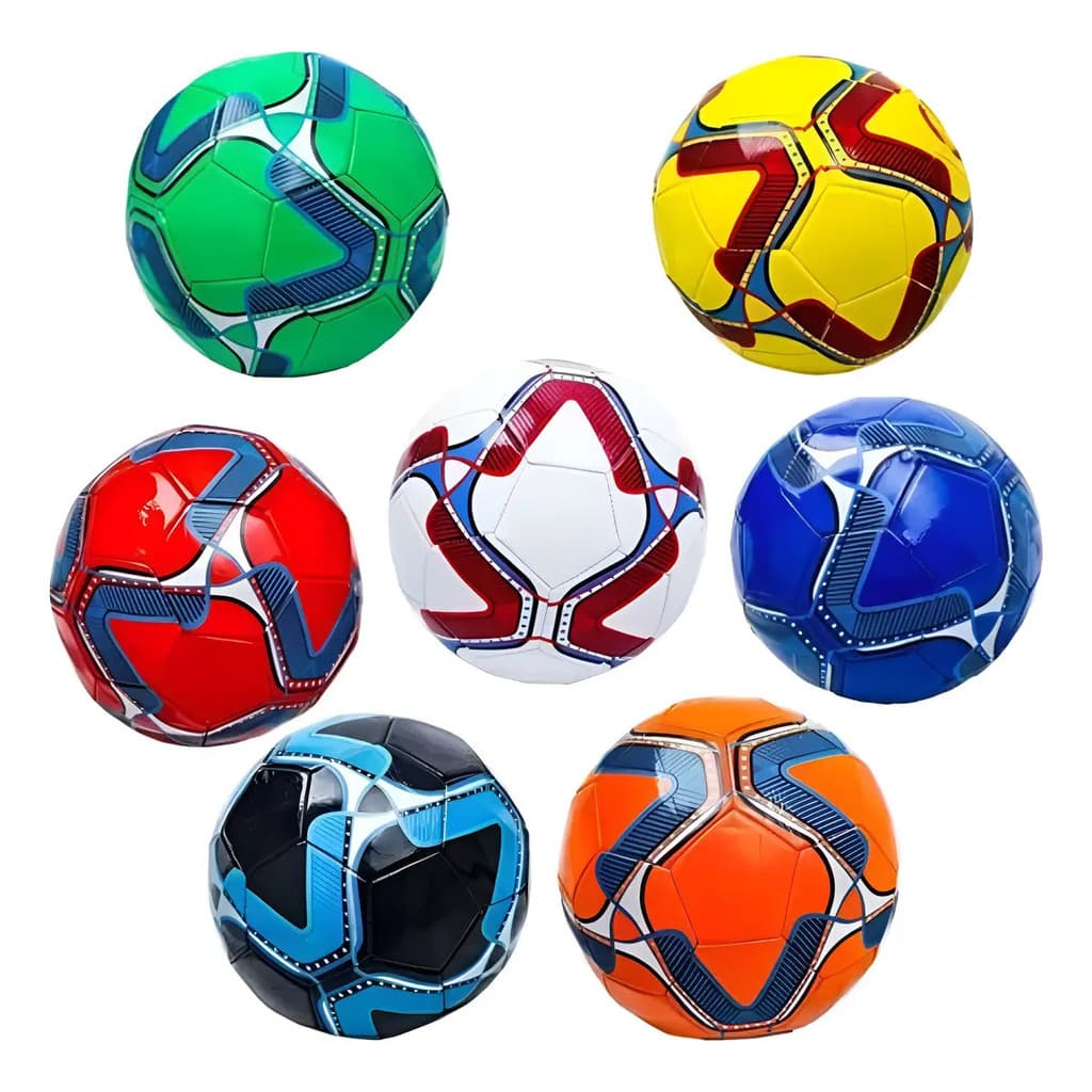 Kit 10 Bolas De Futebol society Praia Campo Couro Sintético N5 atacado  revenda