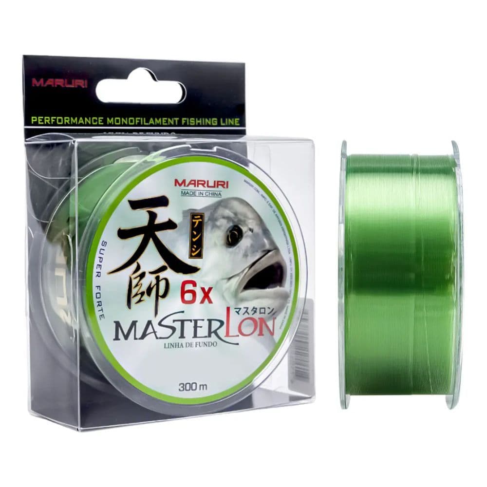Linha Maruri Master Lon 6X 0,52mm 300m Verde