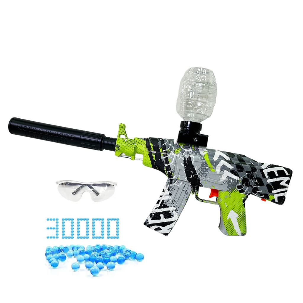 Arma Bolinha Gel Arminha Metralhadora Automática AK47