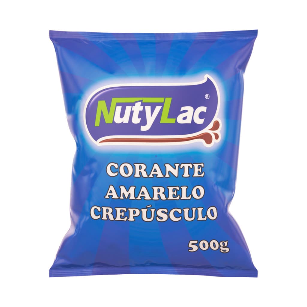 Corante Amarelo Crepúsculo 500g - Alimentício - Nutylac