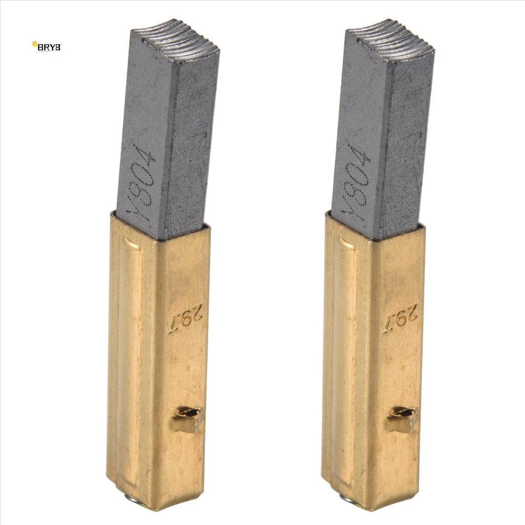 2 Pçs Motor Escova De Carbono Para Aspirador Industrial BF501 BF502 BF822 Peça Reparo