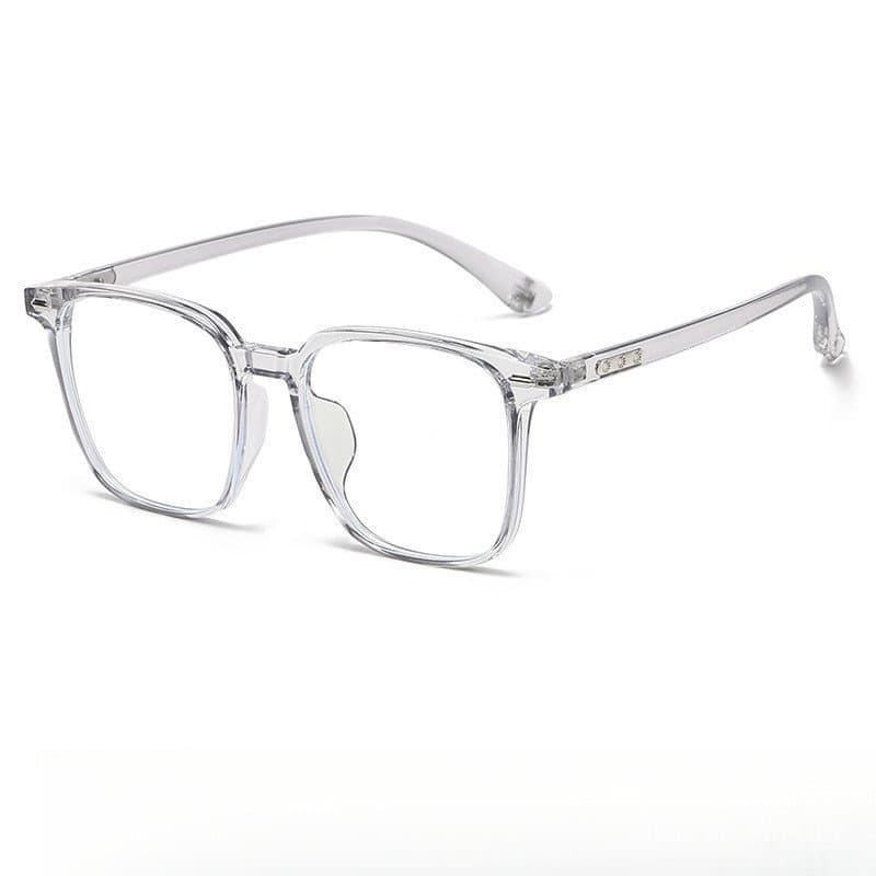 Óculos De Leitura Quadro Anti-Azul Novo Masculino Quadrado TR90 Feminino Retro Luz