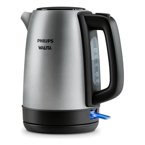 Chaleira Eletrica Philips Walita 1,7l Inox Hd9350 220v Inox Inox 220v