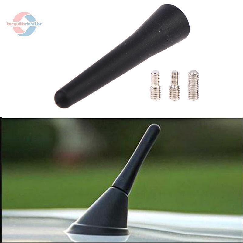 Antena Universal Para Carro tue Entradas FM/AM Aéreas Curtas De 2.5 Polegadas M4 M5 M6 BR