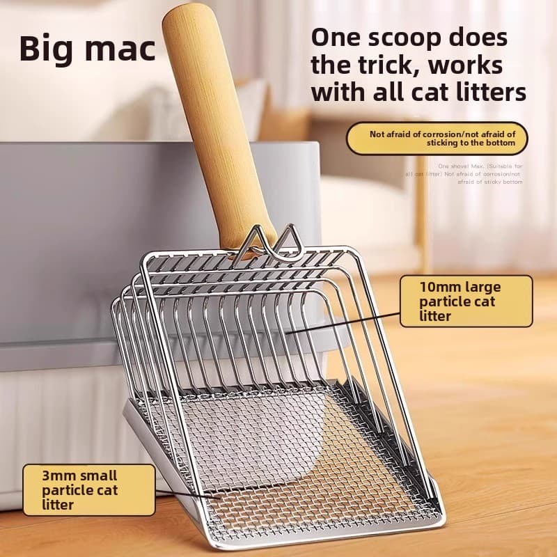 Pá para areia de gato, grandes partículas pequenas, Universal, pá para areia de gato, ferramenta para merda de gato, cas