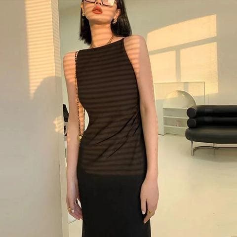 Estilo francês de um ombro branco Halter pescoço estilingue vestido feminino verão novo estilo High-End elegante mais ma