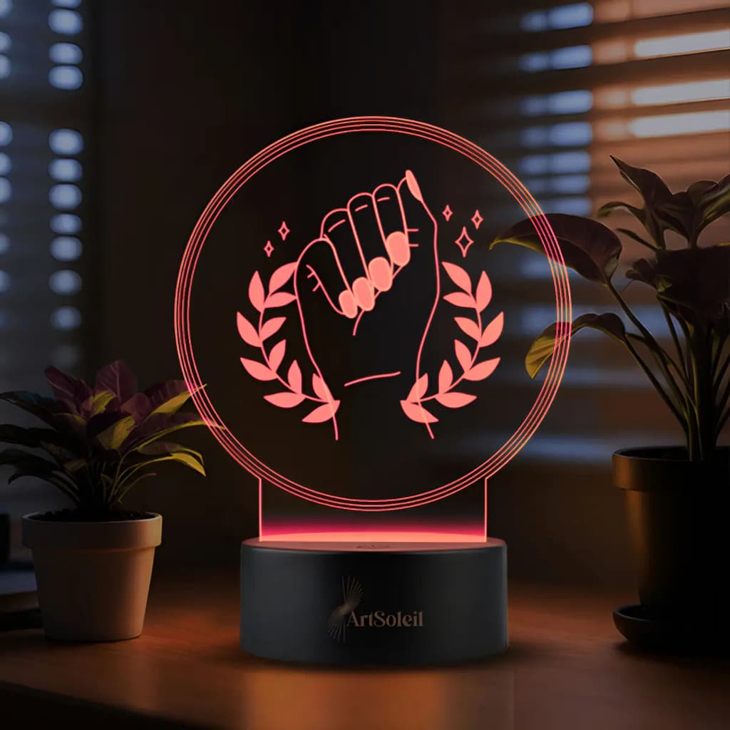 Luminária Led 3d Nail Designer Presente Criativo Nail Designer