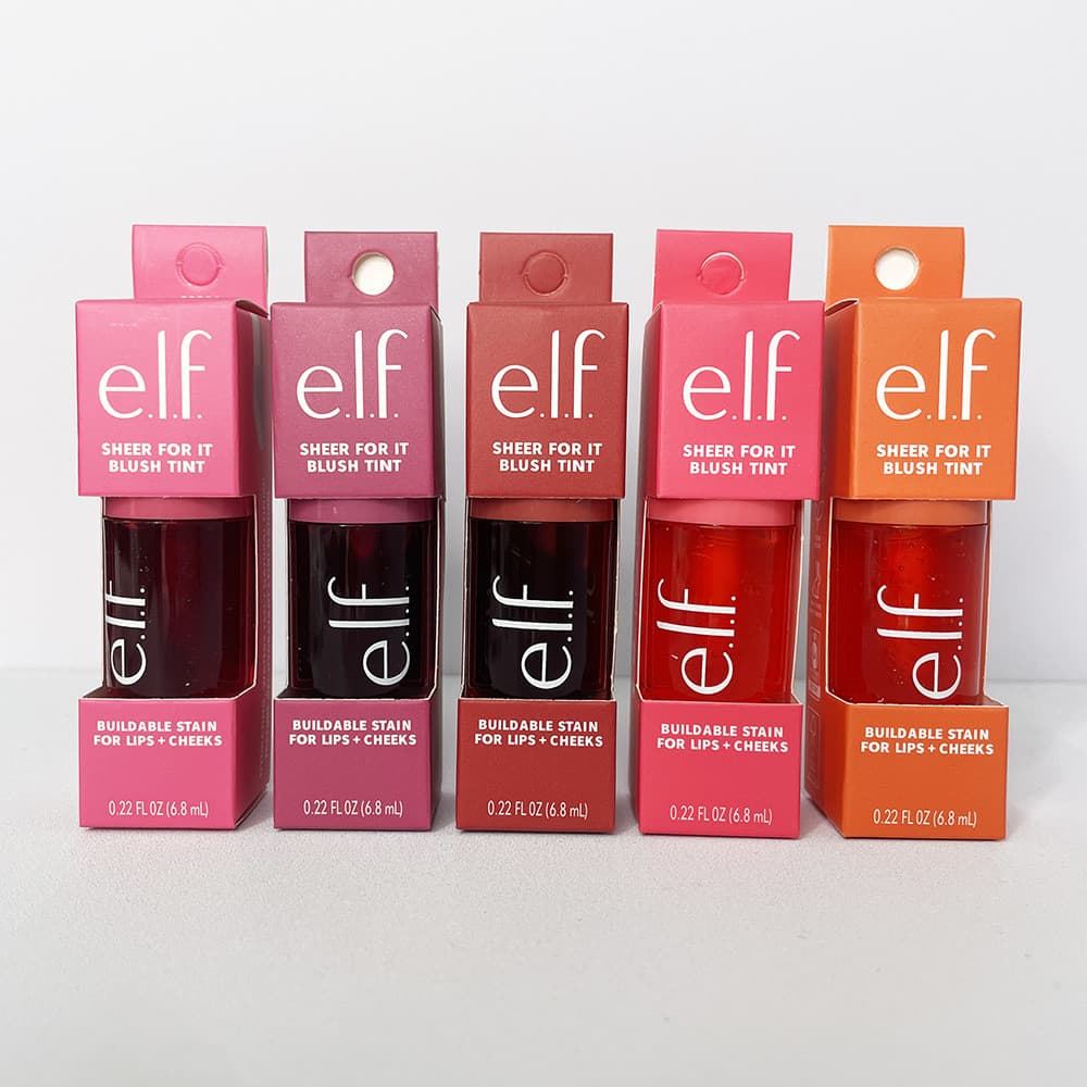 Elf Sheer for It Blush Tint Líquido De Dupla Finalidade E Brilho Labial , 6.8 Ml