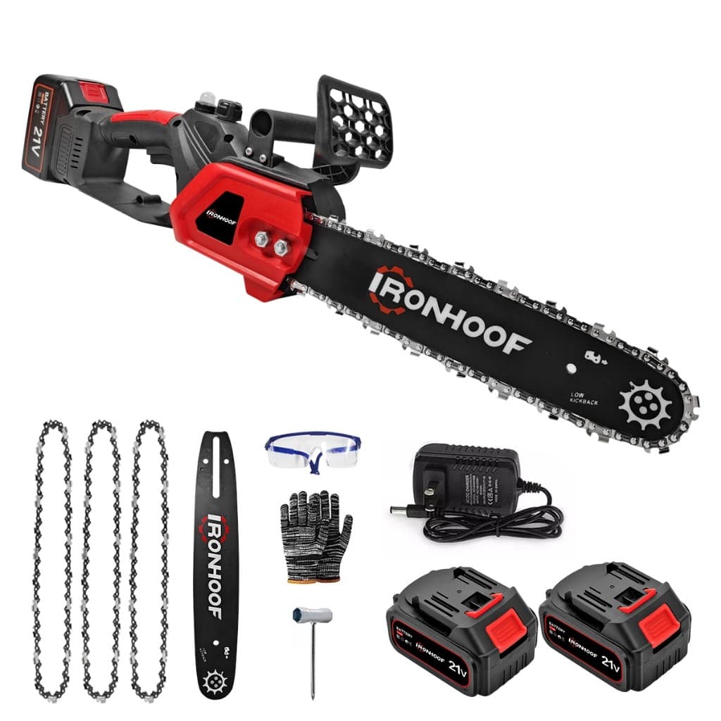 MotoSerra Elétrica 12 Polegadas 1200W  Sem Fio Portátil Bivolt 110v/220v 2 Bateria