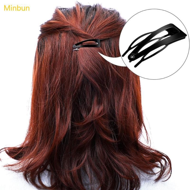 Minbun 10 Peças Grampo Cabelo Jacaré Profissional Para Pin Duckbill Hair Cl