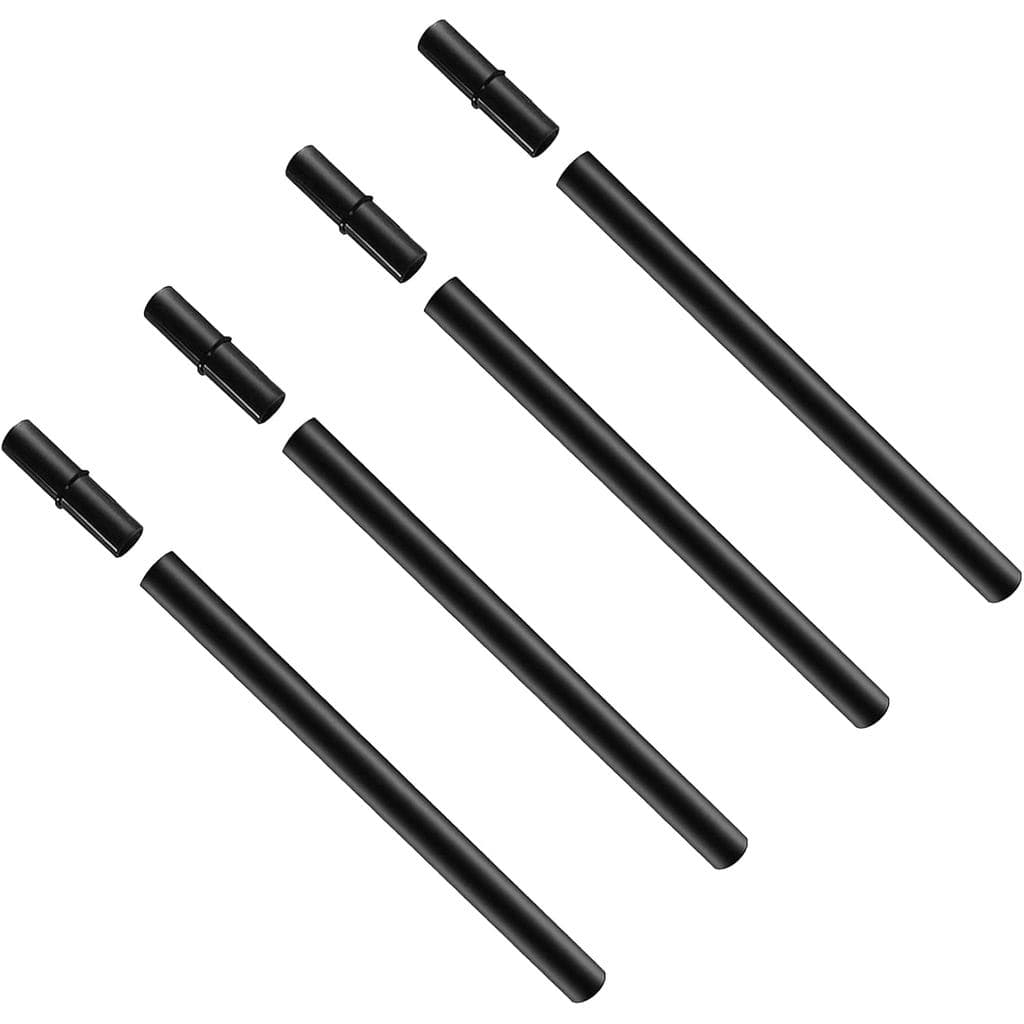 Conectores de Extensão e Juntas de Plástico para Tochas Solares, Extensão de 12" Aumenta a Altura das Tochas Tiki, Pacot