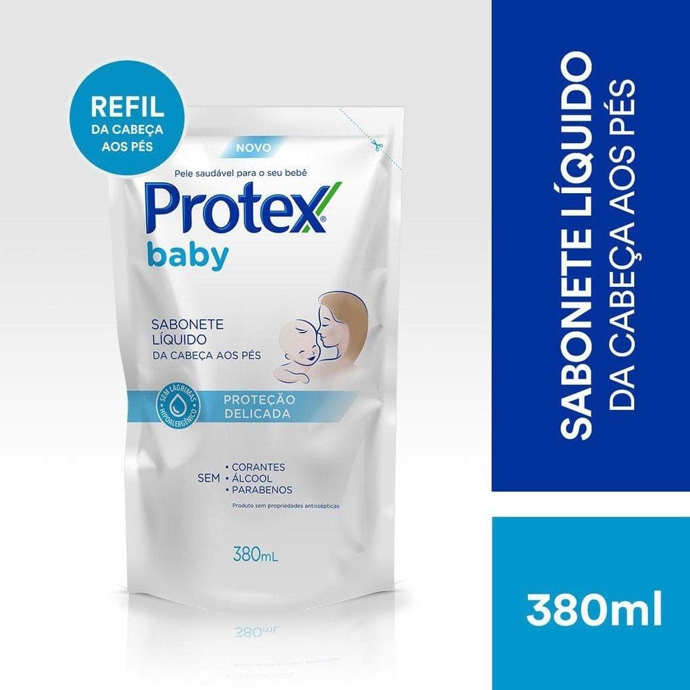 Protex Baby Delicate Care Sabonete Líquido Bebê 380ml