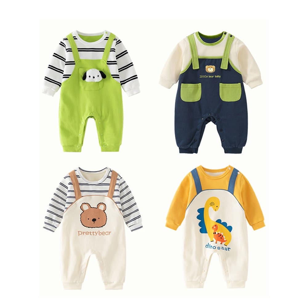 Bebê recém-nascido primavera outono roupas macacão Super elegante bebê menino passeio outono macacão 6-12 meses roupas 0