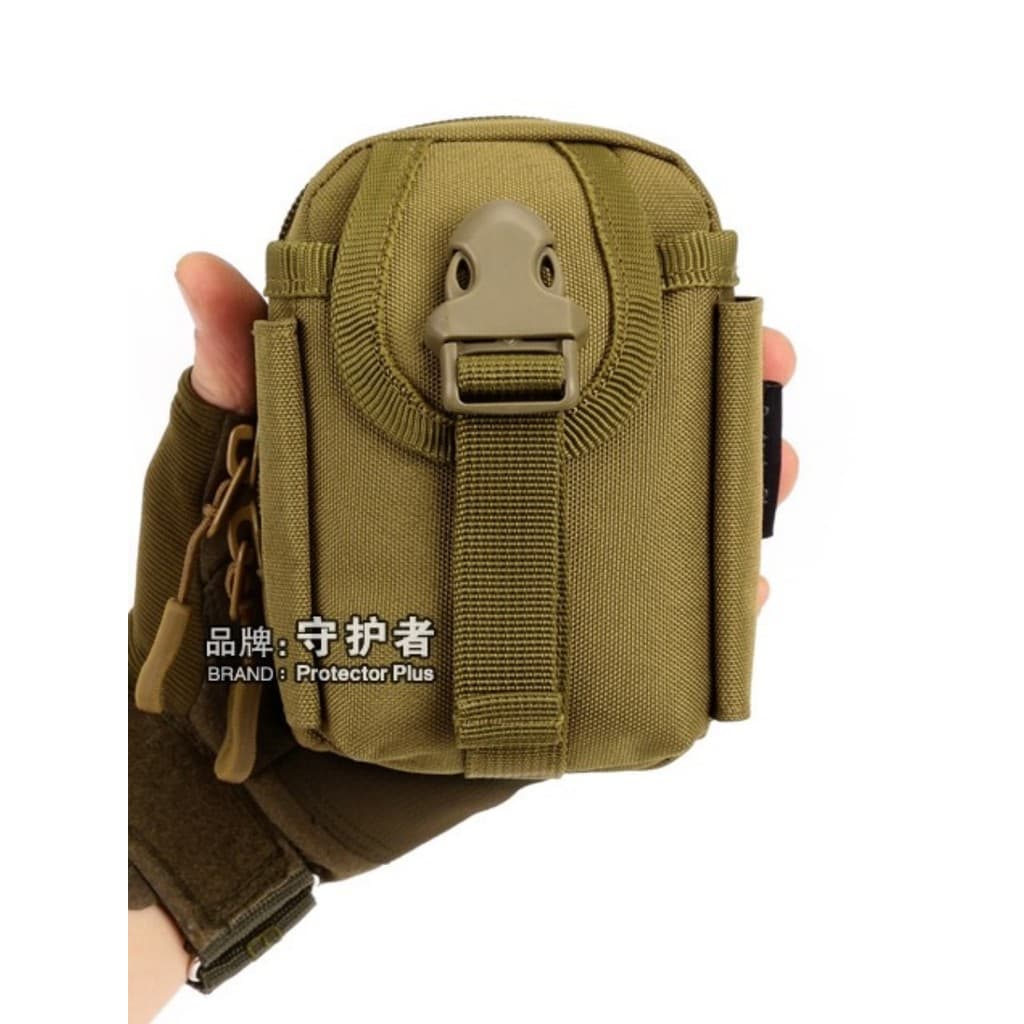 Guardian lona acessório saco de viagem pequena bolsa ao ar livre usar cinto cintura saco expansão correspondência saco d