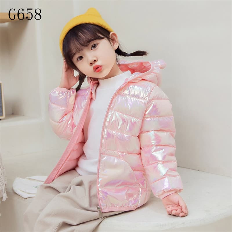 Jaqueta com Capuz em Cor Sólida para Crianças, Meninas e Bebês, Roupas Quentes de Inverno e Outono para Idades de 1 a 5