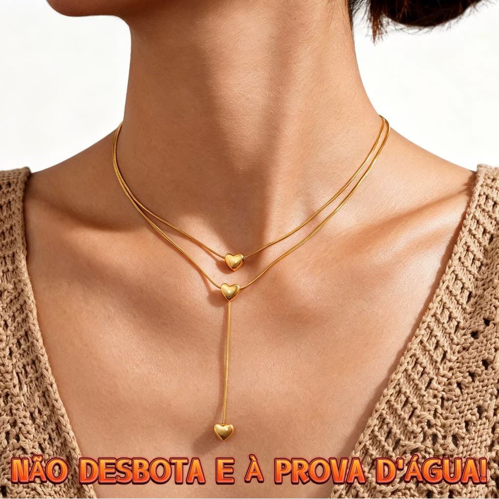 Colar de corrente de cobra banhado a ouro 18K PVD ​   Não desbota, hipoalergênico, à prova d'água, luxuoso, presentes fe