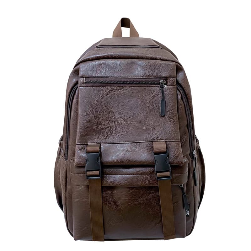 Retro Casual mochila grande capacidade novo estilo das mulheres dos homens mochila de viagem pu estudantes computador ne