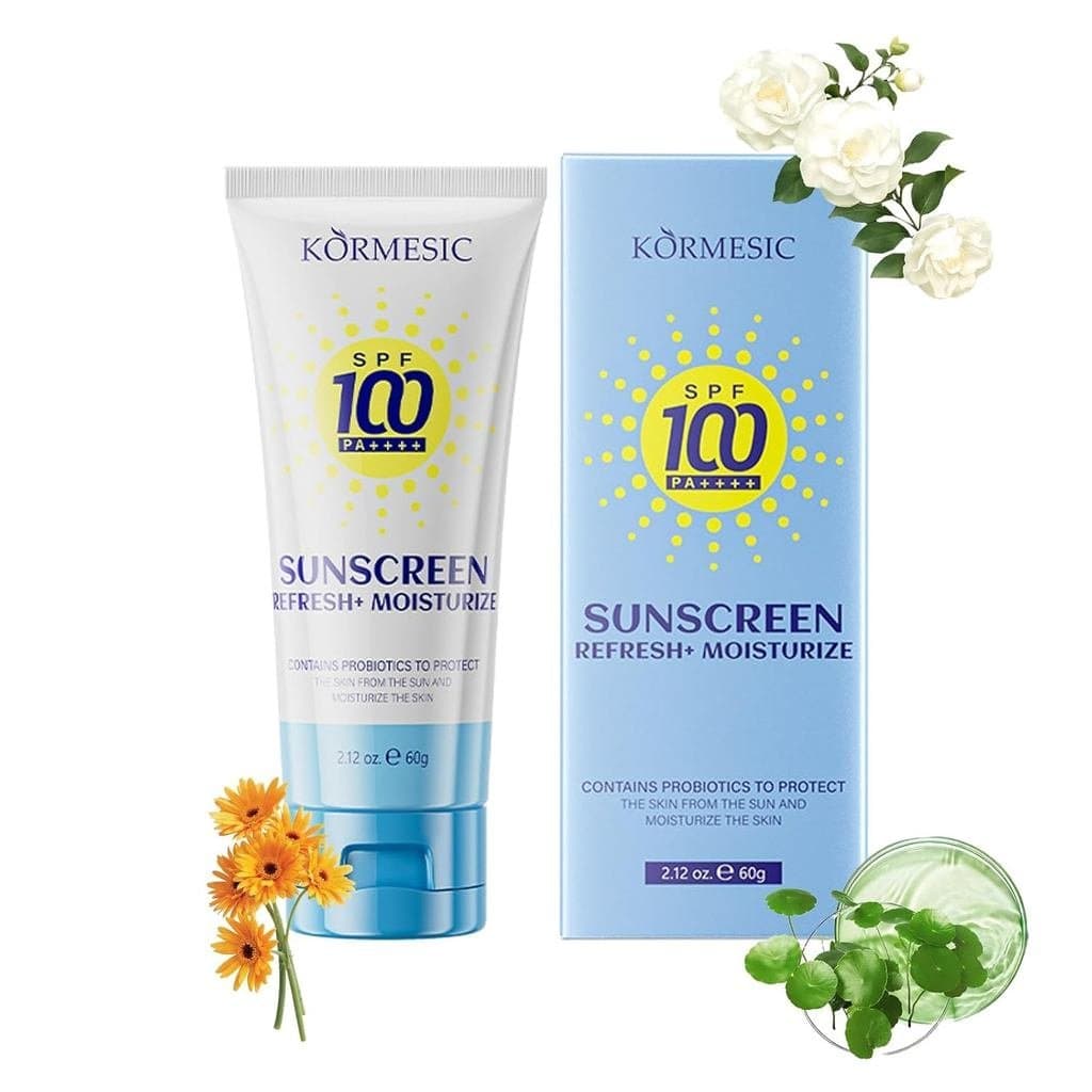 Protetor Solar de Alta Proteção para Rosto e Corpo SPF100+ PA++++ |   Protetor Solar de Amplo Espectro com Centella e Ja