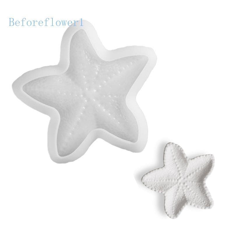 Befo Bandeja Multiuso Estrela Do Mar , Molde De Silicone Resistente , Portátil Para Materiais De Artesanato Em Resina E
