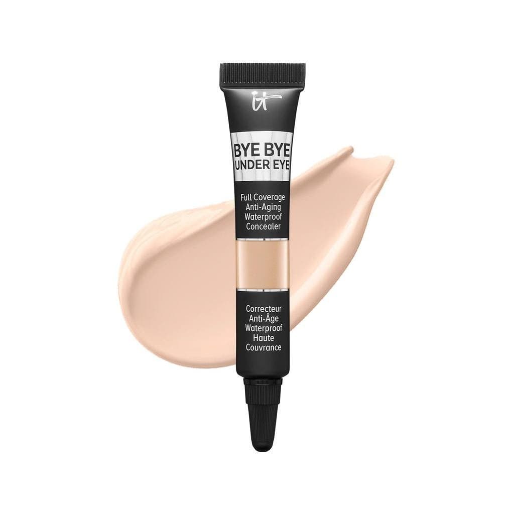 Itcotic Goodbye Eye Travel Concealer - À prova d'água, corretivo iluminador de cobertura total 24 horas para olheiras, l