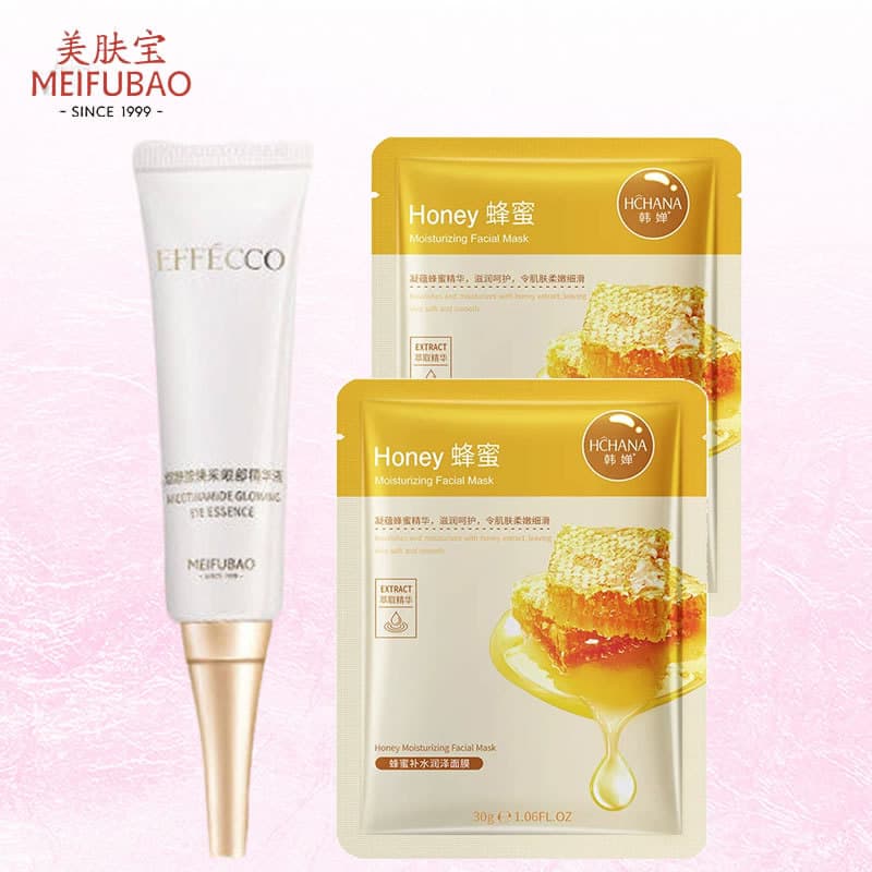 EFFECCO Niacinamida Rejuvenescedor Soro para Olhos 20ml Leve Rugas Firmador Hidratante Fácil Absorção