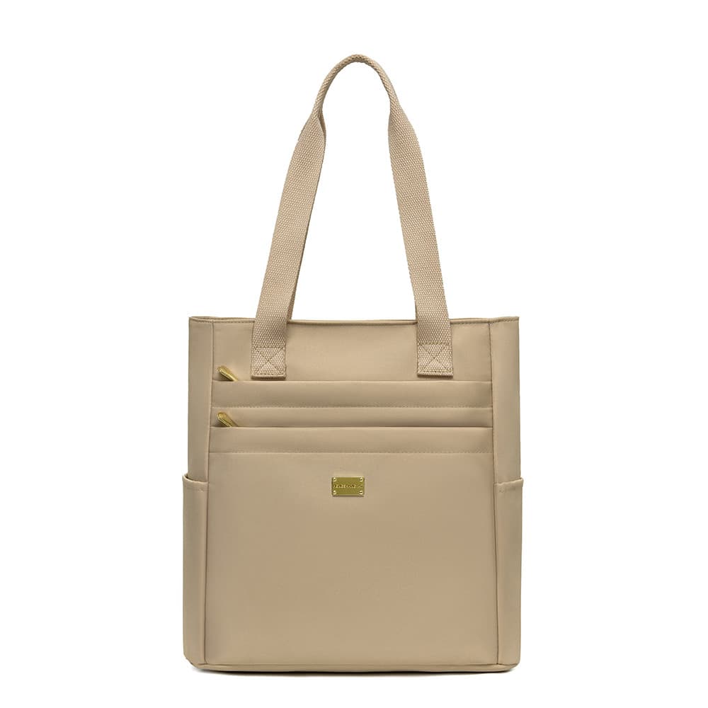 2026 novo estilo bolsa de ombro feminina pano grande capacidade sacola leve trabalho Commuter bolsa estudante saco escol