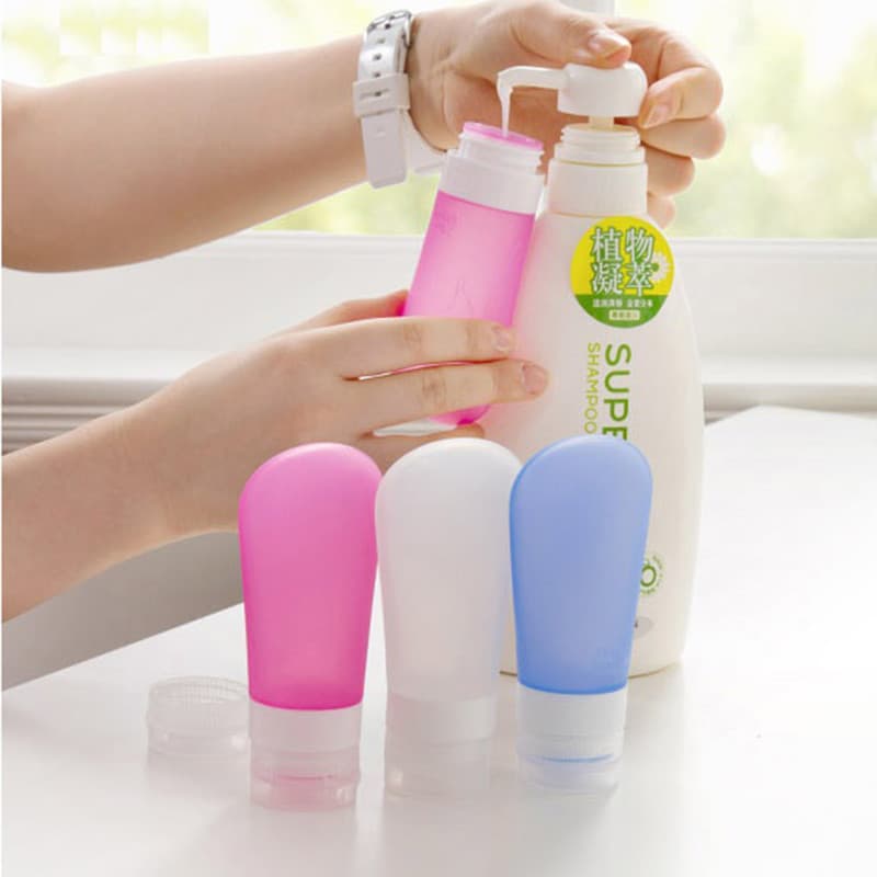 Sub-engarrafamento para lavagem de viagem, conjunto pequeno, médio e grande, Shampoo, Gel de banho, loção, armazenamento